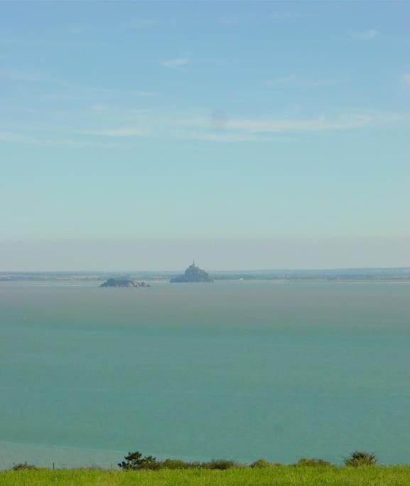 Maison Vue Sur Le Mont Saint Michel Et Sa Baie Champeaux Εξωτερικό φωτογραφία